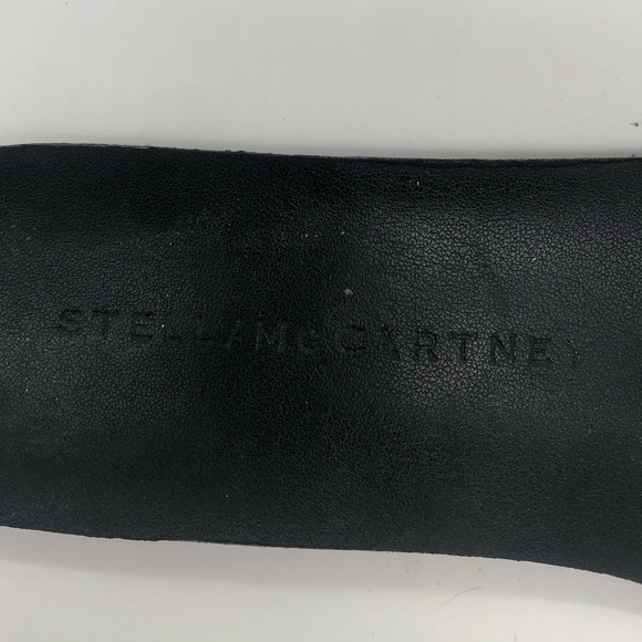 Authentic Stella McCartney Black Gloss Platform Loafers Gold Chain Accent ⛓️🖤💛 - Picture 14 of 16